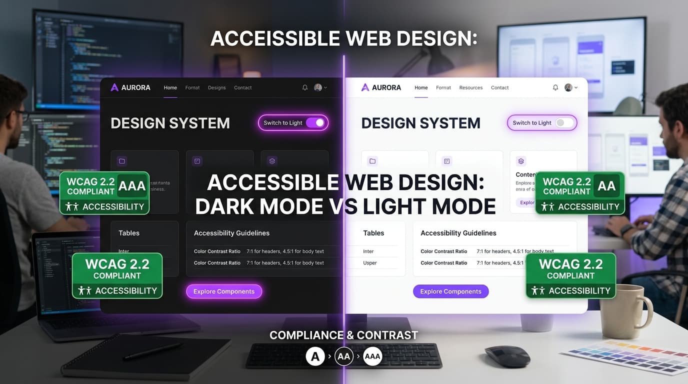 Dark Mode and Accessible Design That Actually Works