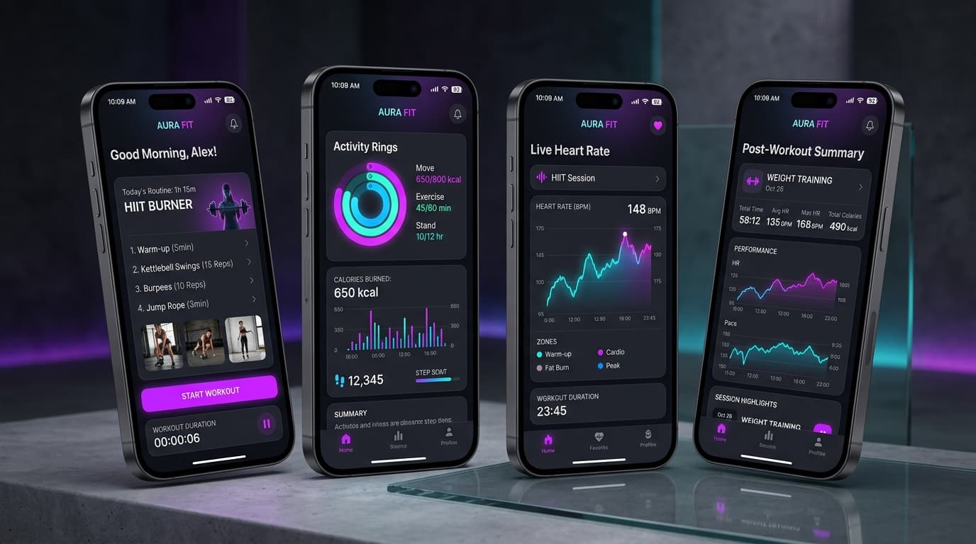 Fitness & Wellness Mobile App